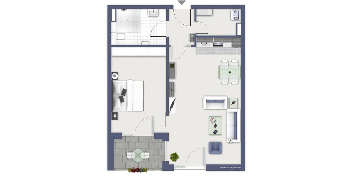 Etagenwohnung Leipzig Plagwitz - 2 Zimmer, 69 m&sup2;, 930&euro; | Angebot:26275824