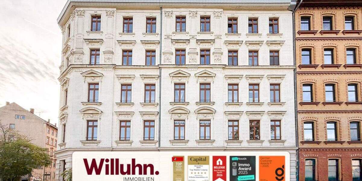 Etagenwohnung Leipzig Zentrum-Nord - 2 Zimmer, 47 m&sup2;, 175.000&euro; | Angebot:25673892