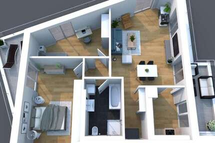 Wohnung zum Kaufen in Leipzig 514.386 € 100.86 m² 3 zimmer