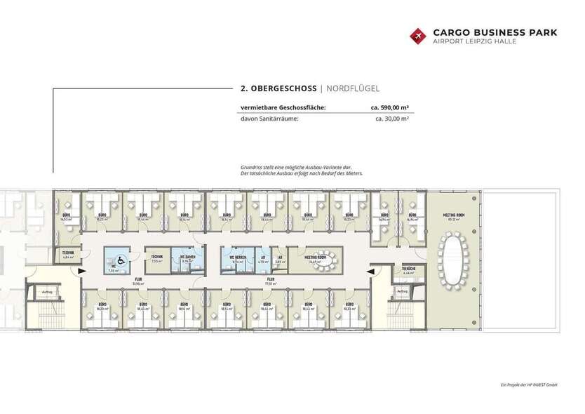 Attraktive Gewerbeflächen in Schkeuditz – maßgeschneiderter Ausbau möglich zimmer
