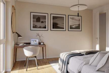 NEUBAUPROJEKT LANGE 30 - Lichtbetonte 2-Raum-Wohnung mit Loggia und feiner Wohnästhetik 2 zimmer