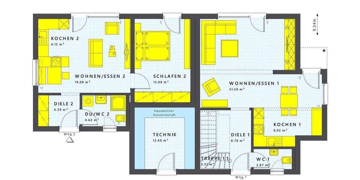 Mehrfamilienhaus, Wohnhaus Wurzen Roitzsch - 7 Zimmer, 183 m&sup2;, 725.064&euro; | Angebot:25800630