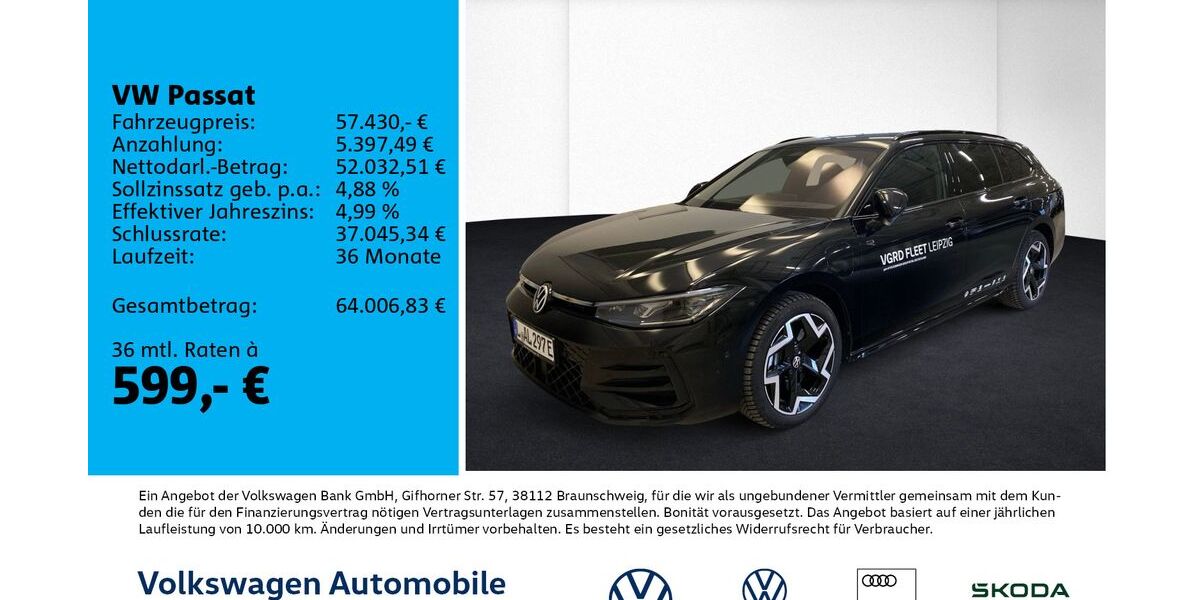 VW Passat 10.000 km 57.430 &euro; Leipzig 04178