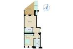 Etagenwohnung Leipzig Altlindenau - 2 Zimmer, 57 m&sup2;, 190.000&euro; | Angebot:26092667