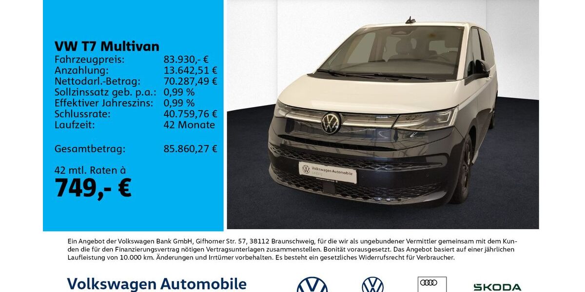 VW T7 Multivan 7.500 km 81.930 &euro; Leipzig 04178