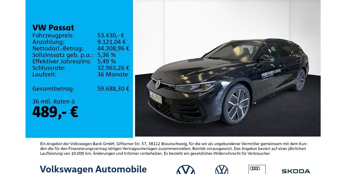 VW Passat 25.000 km 52.930 &euro; Leipzig 04178