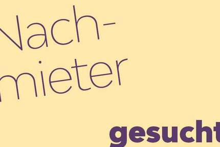 NACHMIETER GESUCHT! Große 3RW in ruhiger Lage! 3 zimmer