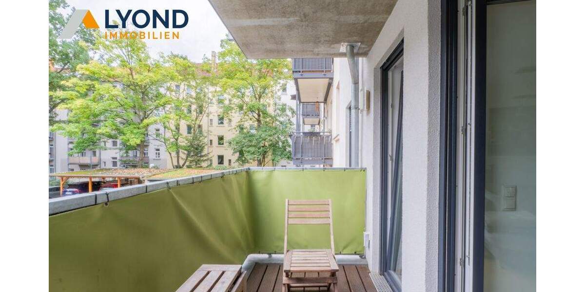 Hochwertige 2-Zimmer Wohnung mit Balkon und Tiefgarage in Leipzig - Gohlis 2 zimmer