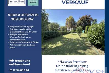 Grundstück zu verkaufen in Leipzig Eutritzsch 309.000 € 388 m² zimmer