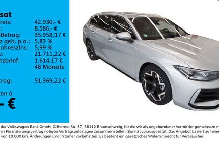 VW Passat Variant 1.261 km 42.930 € Leipzig 04277