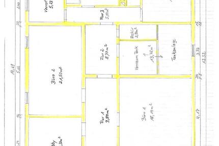 Provisionsfrei - 3,5 Büro-Praxisräume zur Miete zimmer
