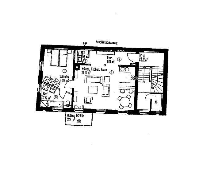 Etagenwohnung Leipzig Zentrum-Süd - 2 Zimmer, 68 m&sup2;, 225.000&euro; | Angebot:26862884