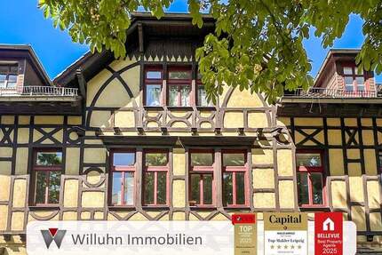 Lichtdurchflutete Etagenwohnung im historischen Landhaus | Parkett | idyllisch gelegen 2 zimmer