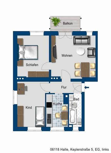 Im Grünen wohnen! zimmer