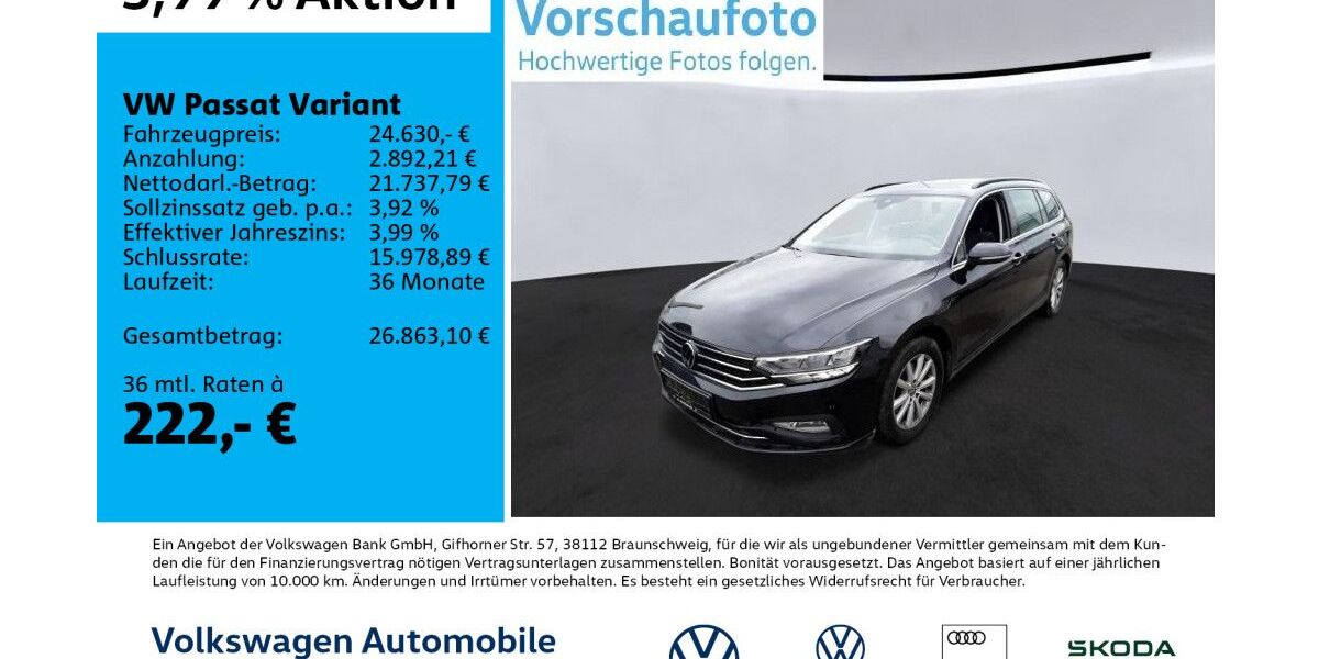 VW Passat 42.078 km 23.960 &euro; Leipzig 04178