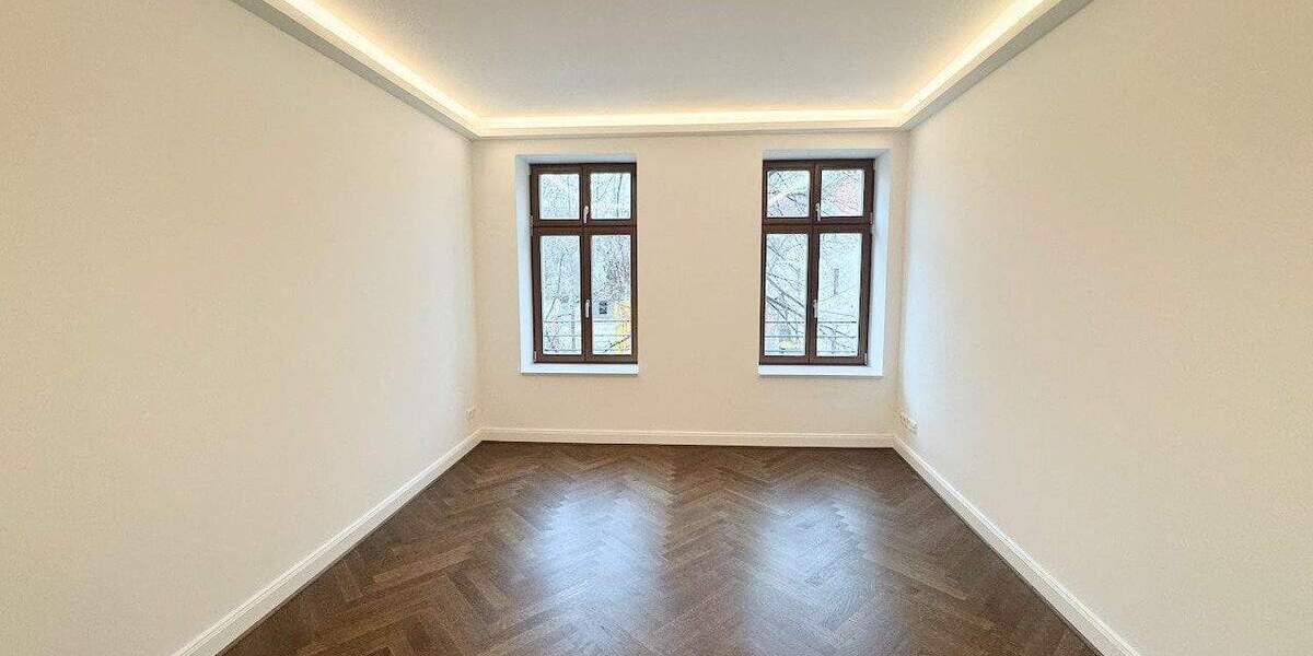 Genial! + Erstbezug + Balkon + Dunkles Parkett * Fußbodenheizung * Wanne & Dusche * LED-Licht 2 zimmer