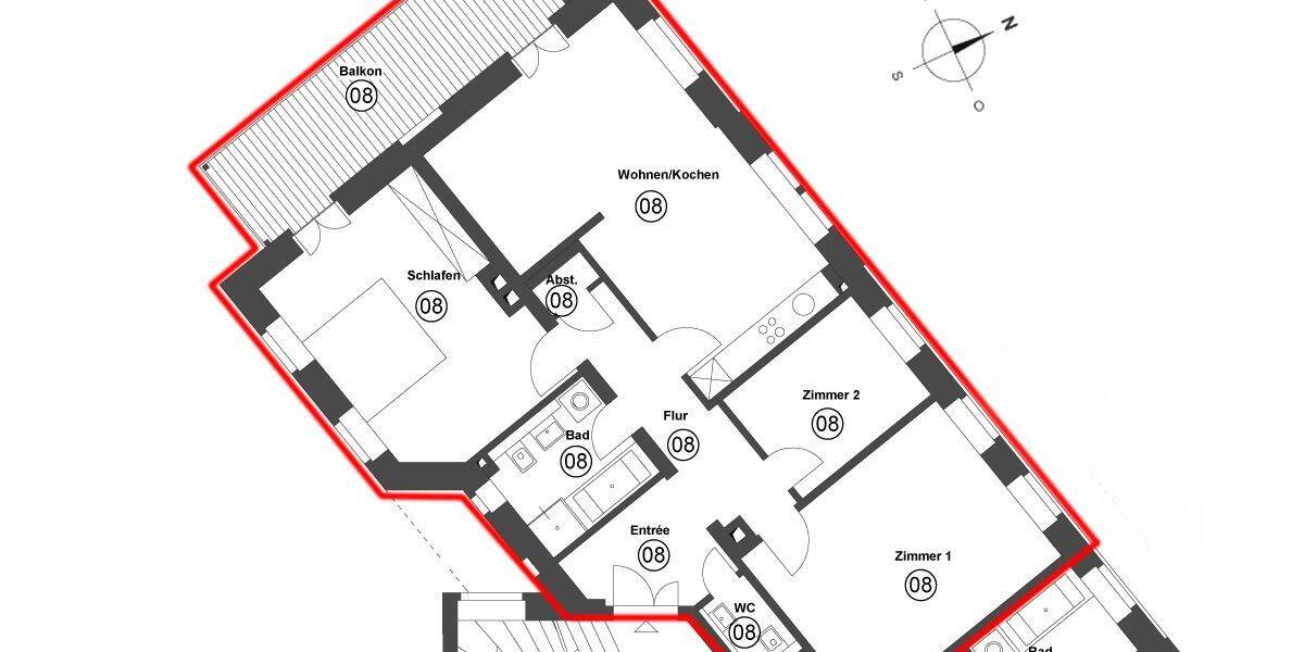 Etagenwohnung Markranstädt - 4 Zimmer, 10 m&sup2;, 299.500&euro; | Angebot:26127835
