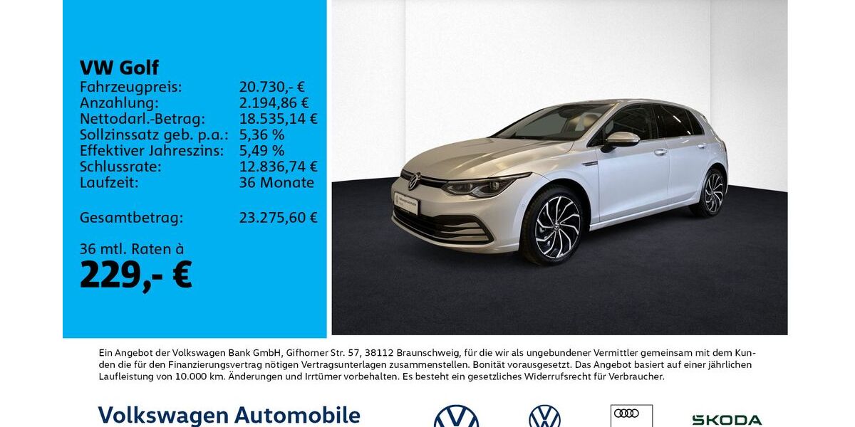 VW Golf 31.414 km 20.730 &euro; Leipzig 04178
