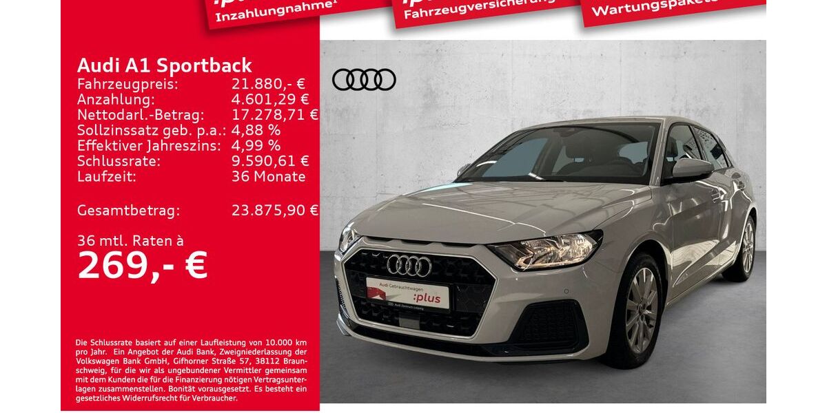 Audi A1 23.730 km 21.880 &euro; Leipzig 04129