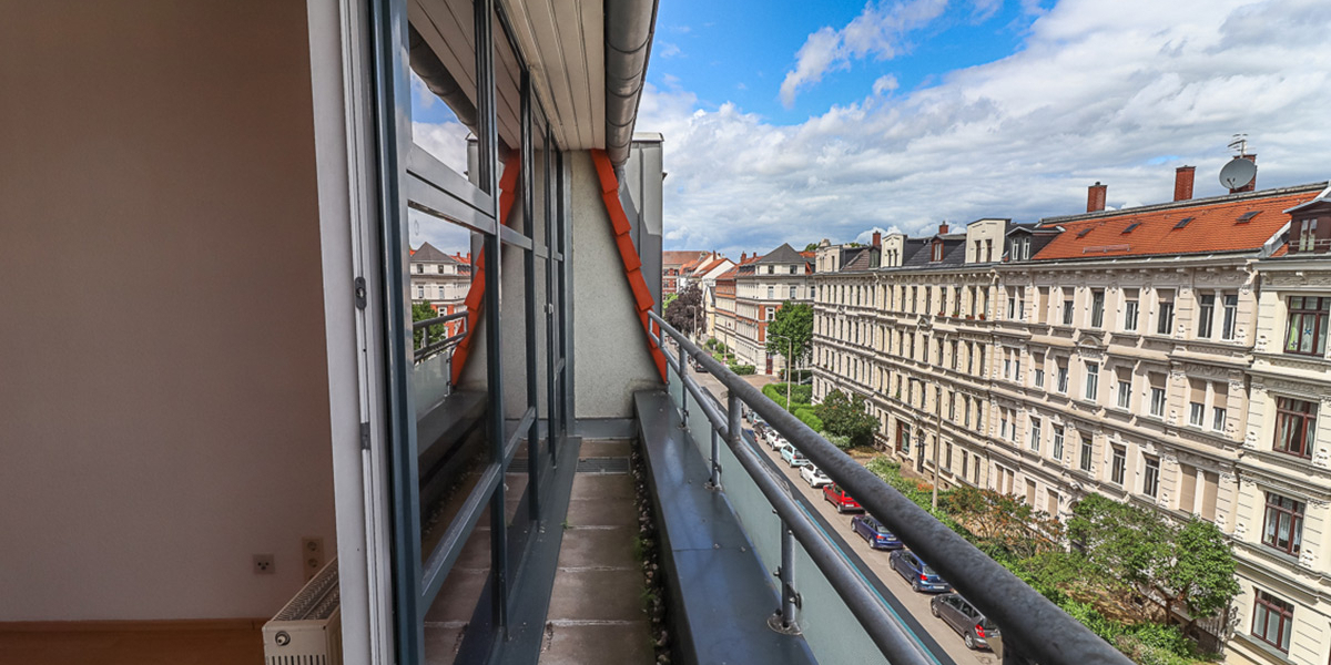 LEIPZIG-GOHLIS + 3-RAUM WOHNUNG MIT BALKON + AUFZUG AB SOFORT - Dachgeschoßwohnung Leipzig Gohlis-Mitte | Angebot:26800503