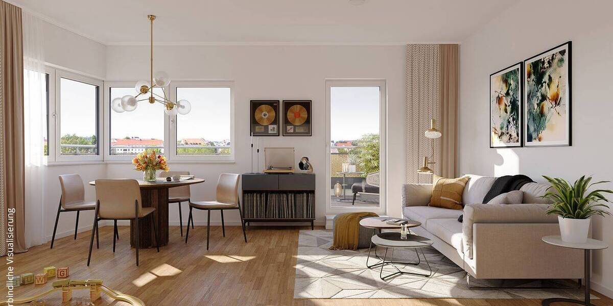Etagenwohnung Leipzig Zentrum-Südost - 4 Zimmer, 102 m&sup2;, 545.000&euro; | Angebot:25789972
