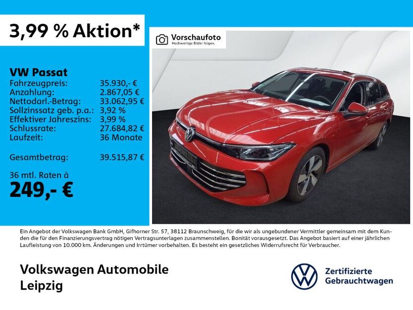 VW Passat 19.674 km 35.560 € Leipzig 04178