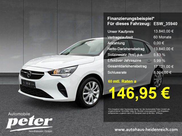 Opel Corsa 21.130 km 13.840 &euro; Merseburg 06217
