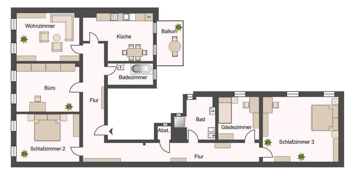 Einfamilienhaus Leipzig Zentrum-Süd - 5 Zimmer, 499.000&euro; | Angebot:25673753