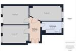 Etagenwohnung Leipzig Plagwitz - 2 Zimmer, 57 m&sup2;, 570&euro; | Angebot:26904130