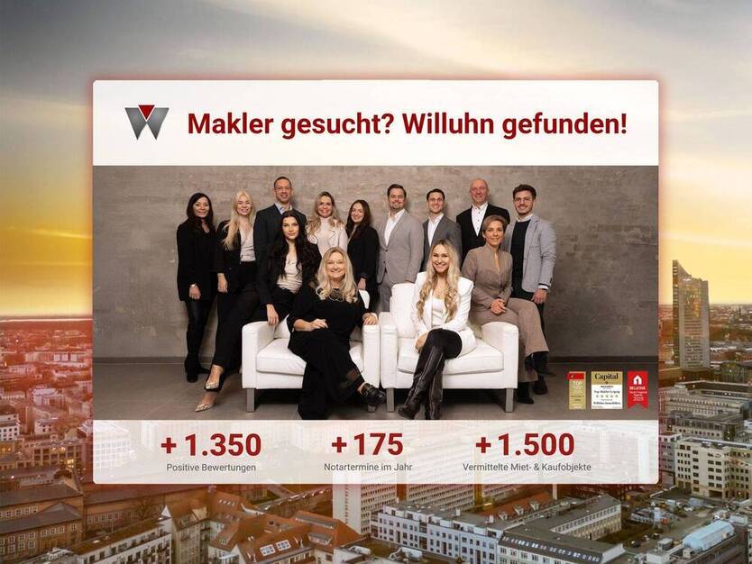 Gute Ausstattung I Einbauküche I Stellplatz und Loggia