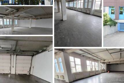 Produktions- & Lagerfläche mit Rampe und Rolltor im Gewerbepark Wiedemar zimmer