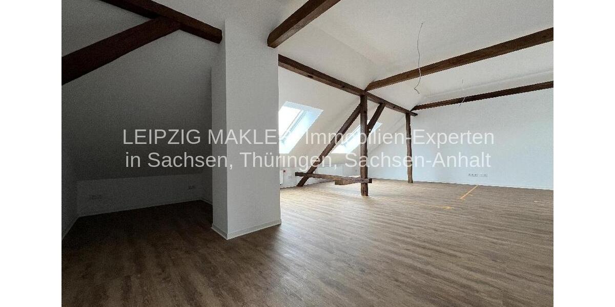 Dachgeschoßwohnung Leipzig Nordost - 3 Zimmer, 65 m&sup2;, 653&euro; | Angebot:26095322