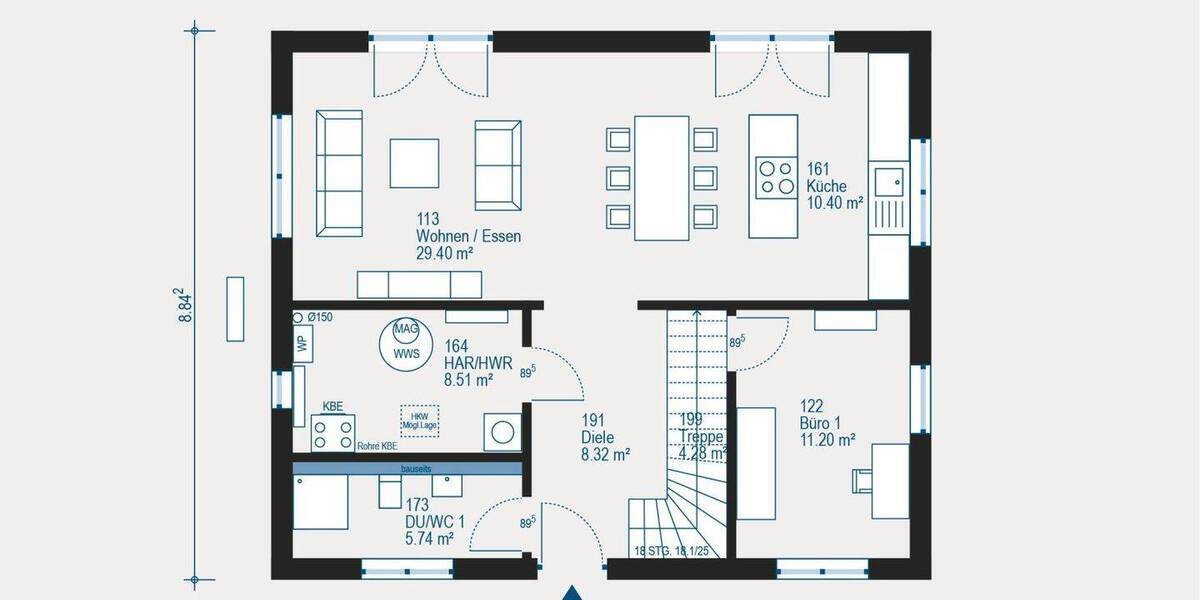 Einfamilienhaus Bad Lausick - 5 Zimmer, 146 m&sup2;, 391.000&euro; | Angebot:26390871