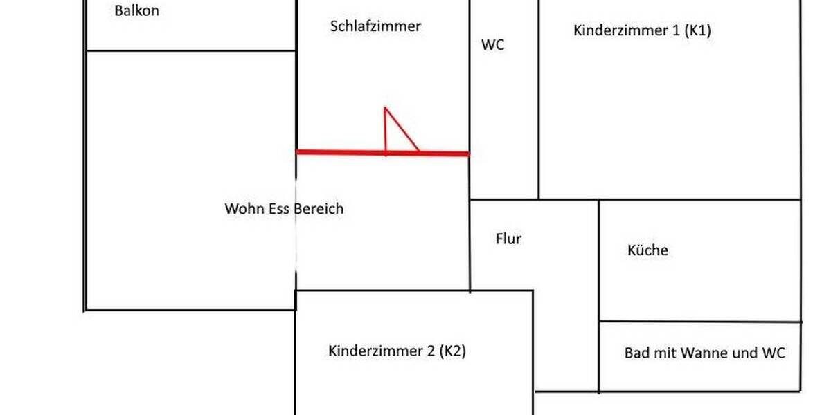 Etagenwohnung Leipzig Mockau-Nord - 4 Zimmer, 88 m&sup2;, 179.000&euro; | Angebot:26150684