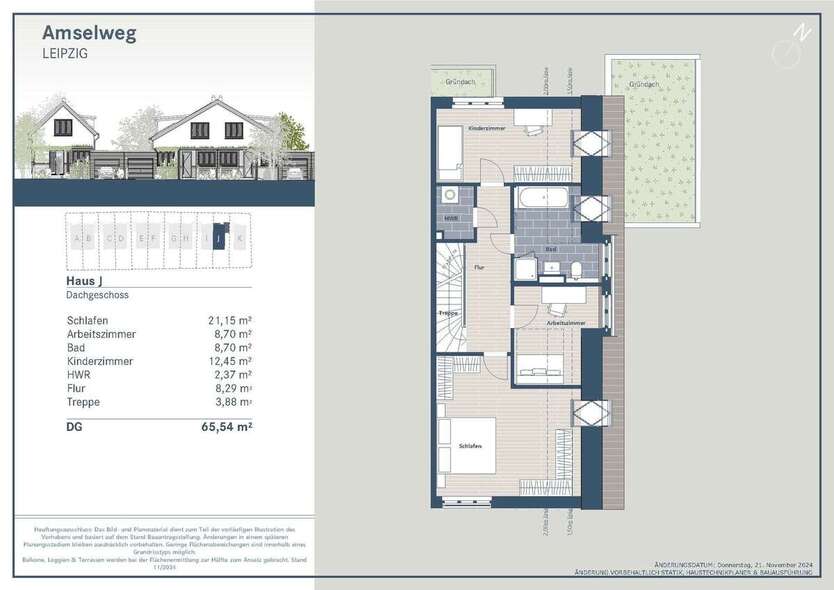Wohnen, wo andere Golf spielen - Doppelhaushälfte mit Terrasse & Garten 5 zimmer