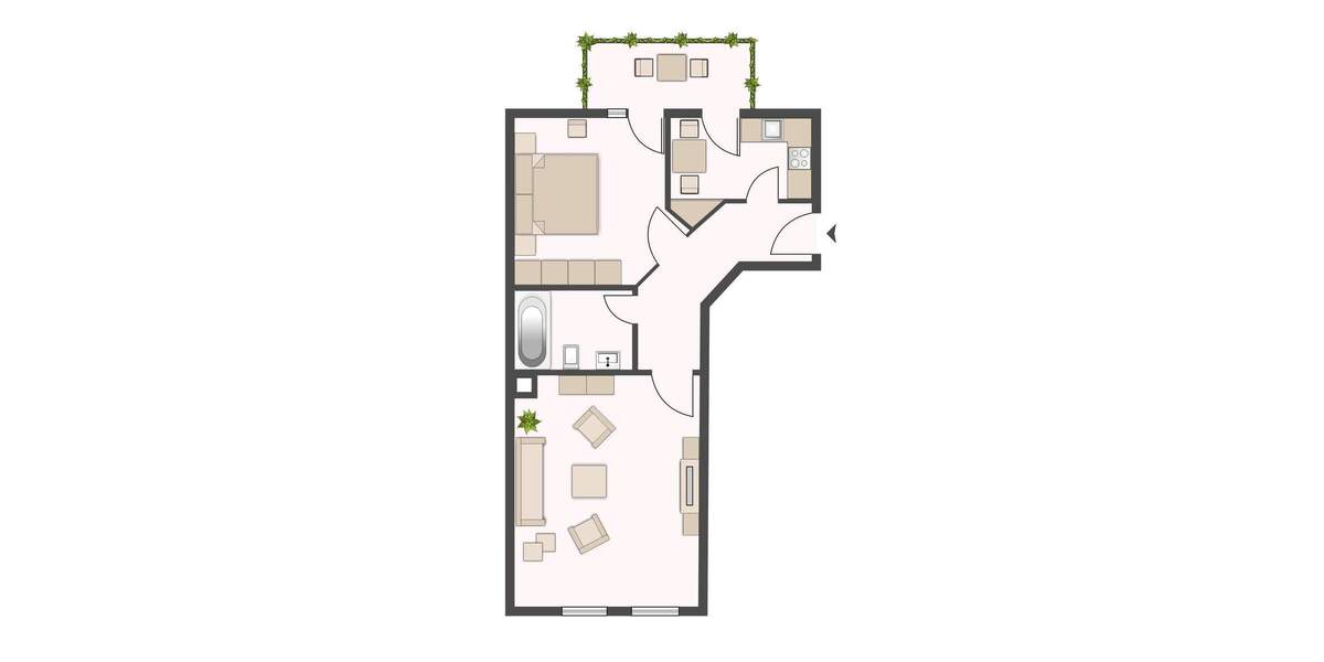Sofort beziehbar I Balkon I Aufzug I TG-Stellplatz 2 zimmer