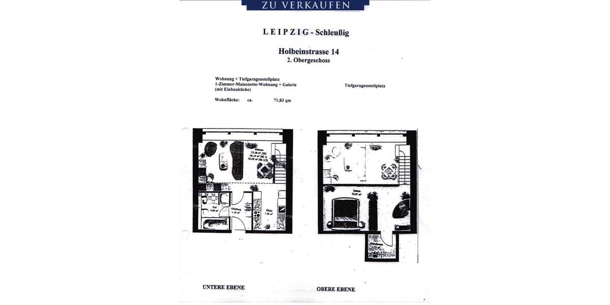 Loft - Studio - Atelier Leipzig Altwest - 1 Zimmer, 72 m&sup2;, 335.000&euro; | Angebot:26624389