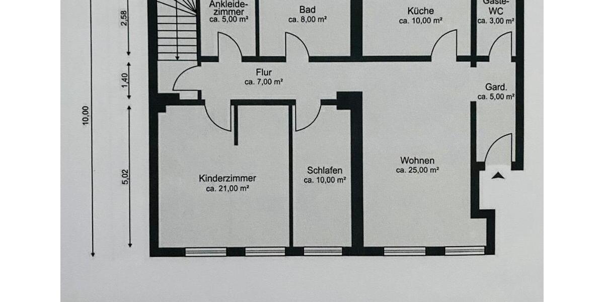 Etagenwohnung Leipzig Mitte - 4 Zimmer, 95 m&sup2;, 349.000&euro; | Angebot:26446238