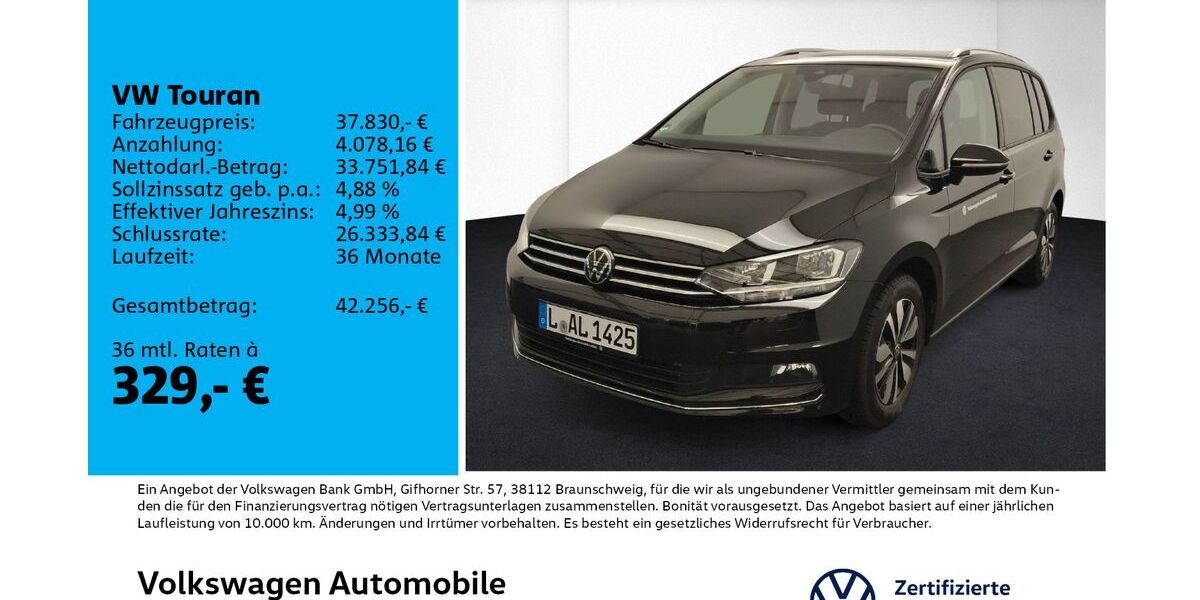 VW Touran 19.000 km 37.830 &euro; Leipzig 04178