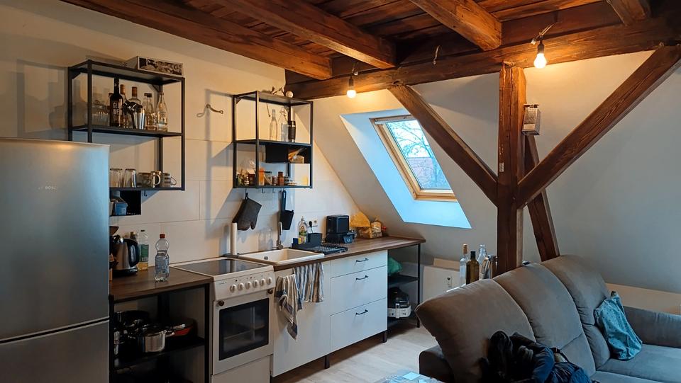Dachgeschoßwohnung Leipzig Nordwest - 3 Zimmer, 76 m&sup2;, 940&euro; | Angebot:26299933