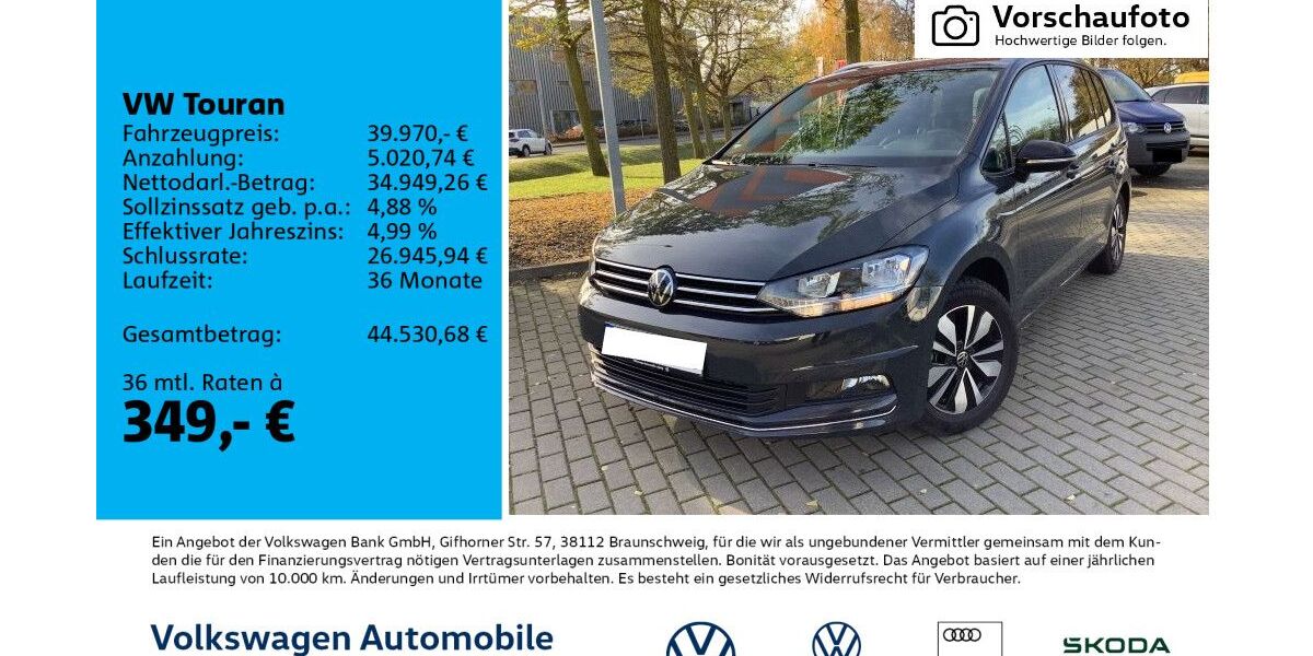VW Touran 7.000 km 39.970 &euro; Leipzig 04277
