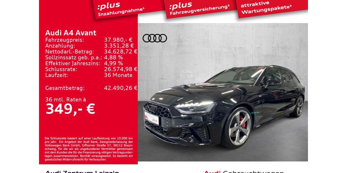 Audi A4 15.736 km 37.980 &euro; Leipzig 04129