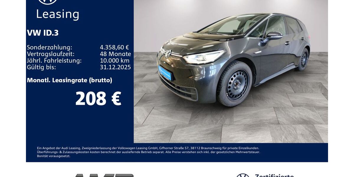 VW ID.3 58.930 km 20.680 &euro; Borna 04552