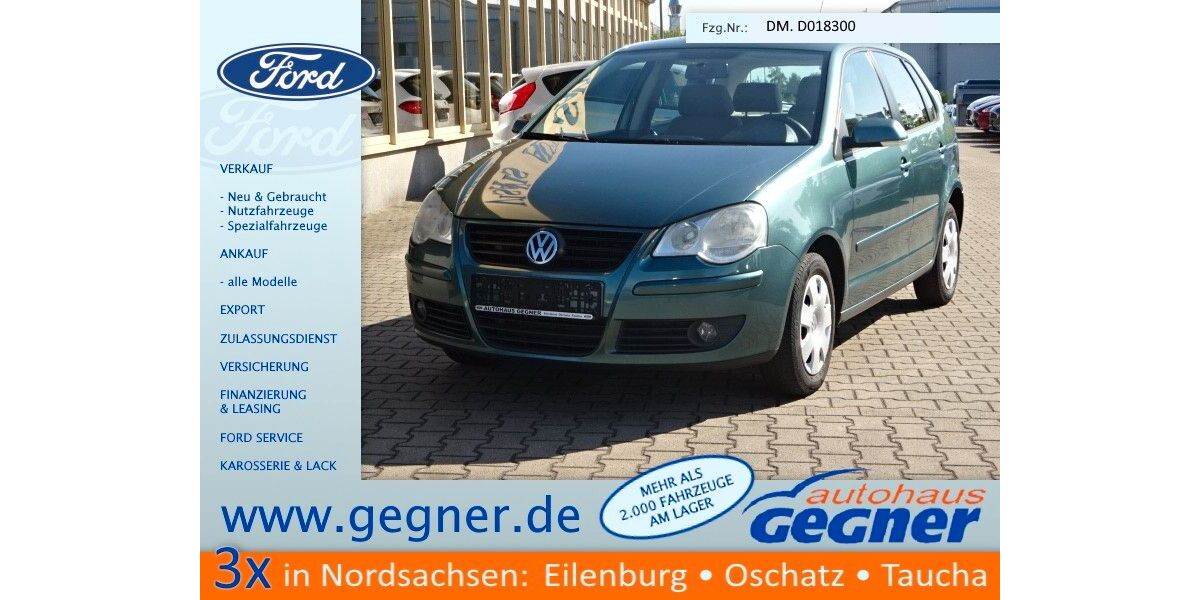 VW Polo 203.506 km 1.740 &euro; Eilenburg 04838