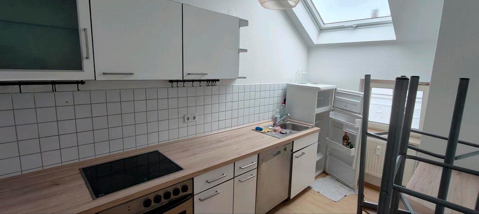 Dachgeschoßwohnung Leipzig Mitte - 1 Zimmer, 40 m&sup2;, 430&euro; | Angebot:25717839