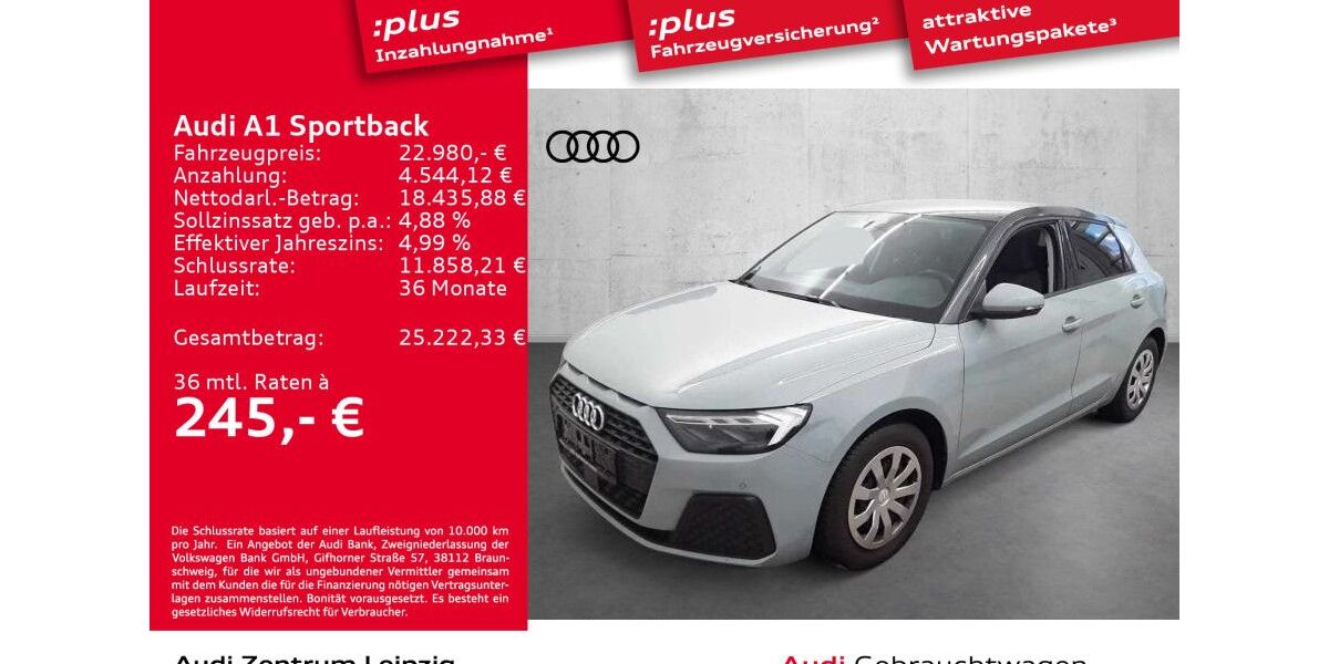 Audi A1 15.574 km 22.220 &euro; Leipzig 04129