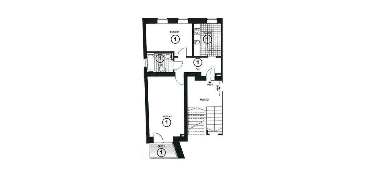 Etagenwohnung Leipzig Altlindenau - 5 Zimmer, 125 m&sup2;, 386.170&euro; | Angebot:26156457