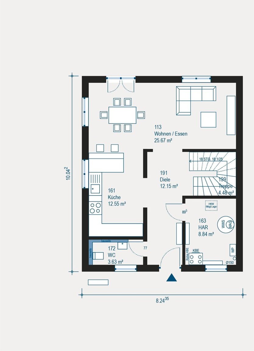 Doppelhaushälfte 5 zimmer