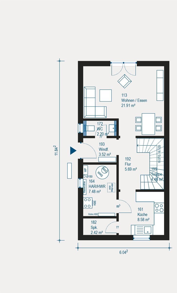 Doppelhaus. Mehr Haus fürs Geld Effizient bauen, Kosten teilen, besser wohnen. Natürlich ALLKAUF 3 zimmer