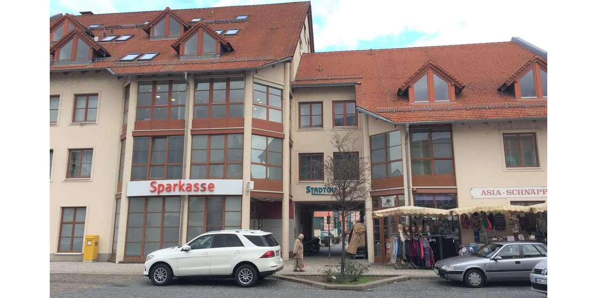 Praktische Gewerbeeinheit für BüroPraxis oder Einzelhandel - Wohn- & Geschäftshaus Wurzen Altstadt | Angebot:16936749